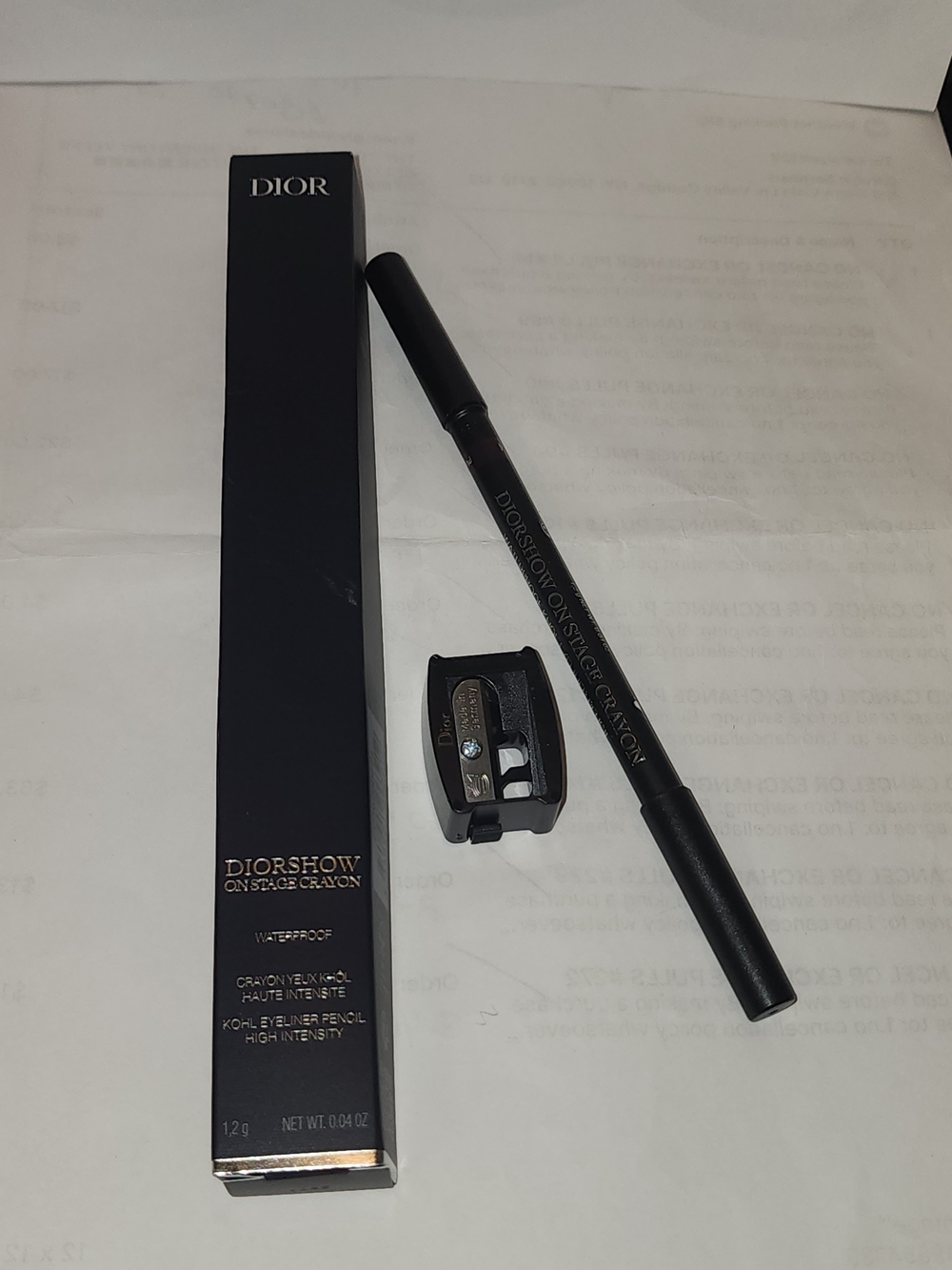 Dior Diorshow On Stage Waterproof Eyeliner Pencil - Plum